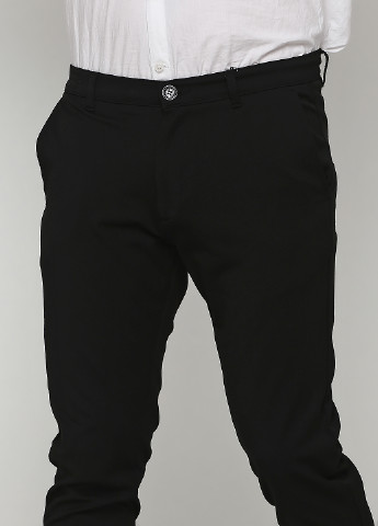 Черные классические демисезонные прямые брюки Tailored Originals