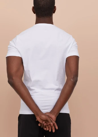 Белая футболка H&M