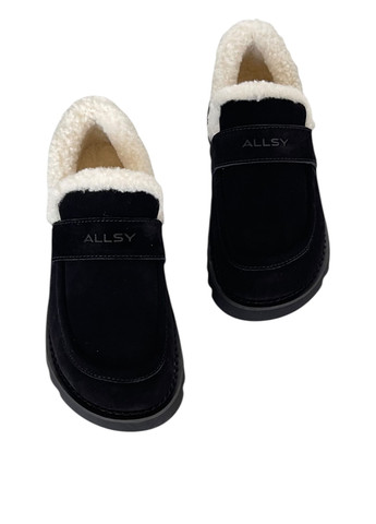 ALLSY Туфли черный з натуральная замша, китай — зима (361427712)