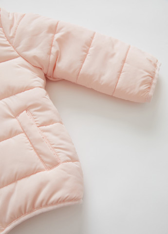 Светло-розовая демисезонная куртка DeFacto