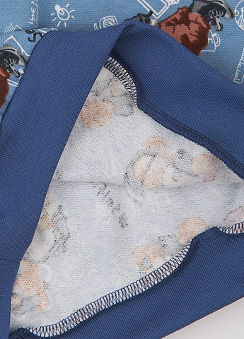 Синій демісезонний комплект (світшот, штани) Ляля