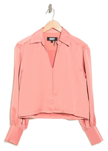 Рожева блуза DKNY