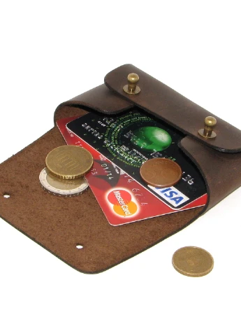 Визитница DNK Cards Vint col.F коричневая DNK Leather (253933485)