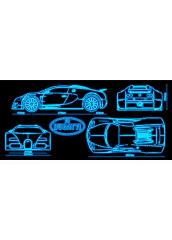 Чашка хамелеон 66052 ЧРЖ Bugatti neon (черная) 979815783 Украина ТД (253611671)
