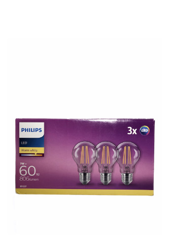 Набор LED лампочек (3 пр.) Philips (213315868)