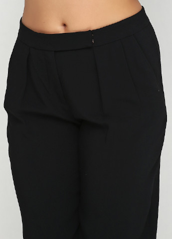 Черные кэжуал летние прямые брюки Cedric Charlier