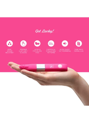 Мини USB вибратор для клитора Get Lucky So Divine (252612390)