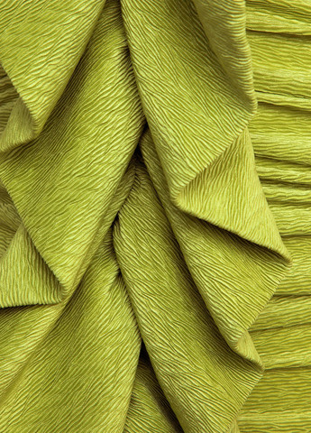 Салатова коктейльна сукня з відкритими плечима SHEIN однотонна