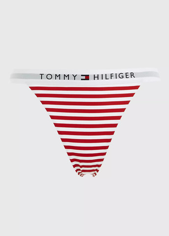 Красный летний купальник (бюстгалтер, трусики) раздельный Tommy Hilfiger