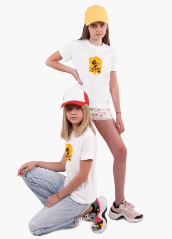 Белая демисезонная футболка детская билли айлиш (billie eilish) белый (9224-1216) 164 см MobiPrint