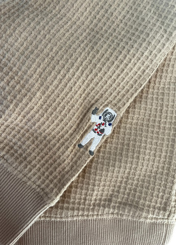 Бежевый свитшот Barstool Sports однотонный вышивка (305944168)