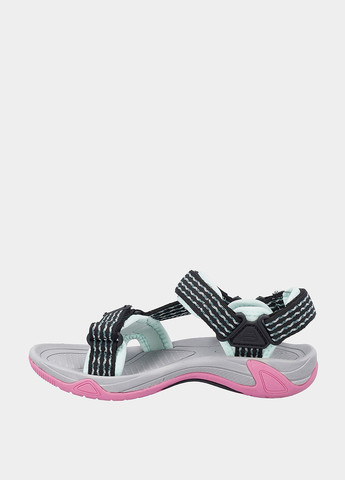 Черные кэжуал, спортивные сандалии CMP на липучке