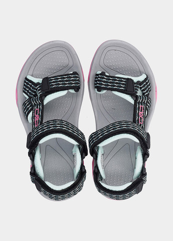 Черные кэжуал, спортивные сандалии CMP на липучке