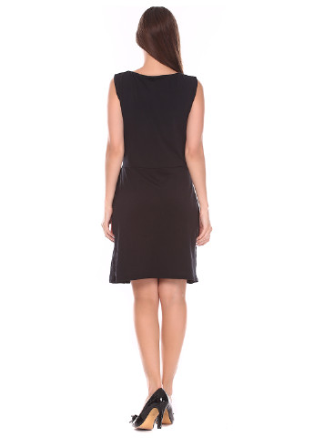 Чорна кежуал сукня Cache Cache однотонна