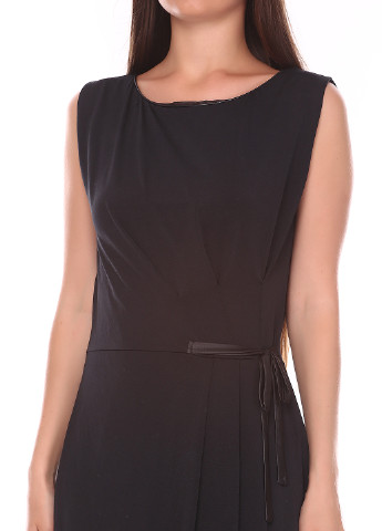 Чорна кежуал сукня Cache Cache однотонна