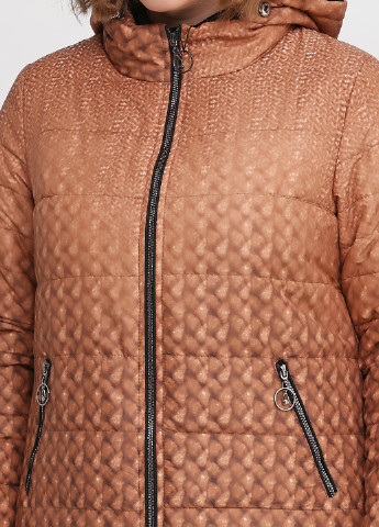 Светло-коричневая демисезонная куртка Aranda