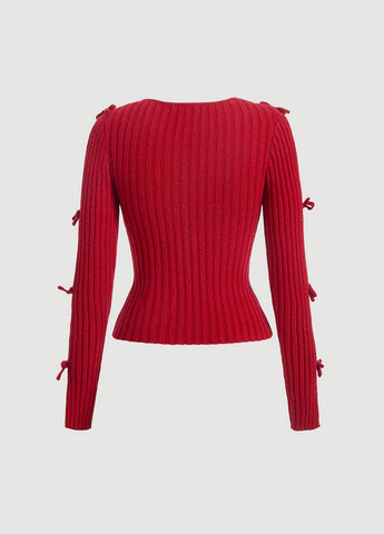 Красный демисезонный джемпер джемпер SHEIN