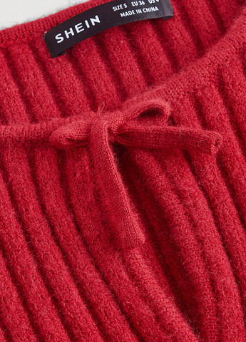 Красный демисезонный джемпер джемпер SHEIN