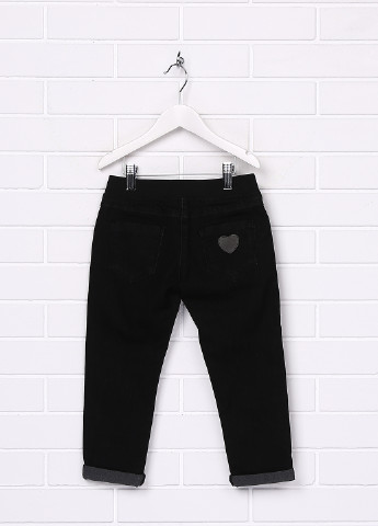 Черные демисезонные зауженные джинсы To Be Too