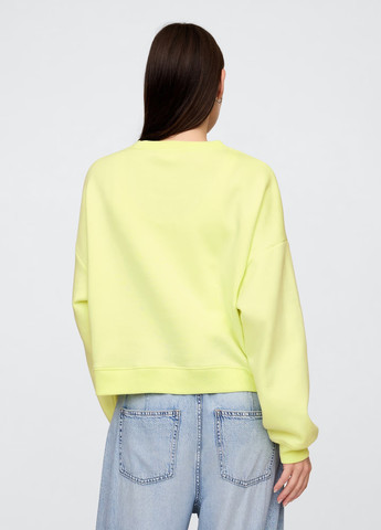 Жовтий світшот Gap логотип без декору (336933298)