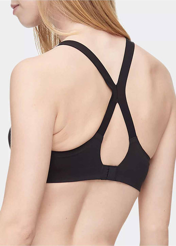 Черный демисезонный комплект (бюстгальтер, трусики) Calvin Klein