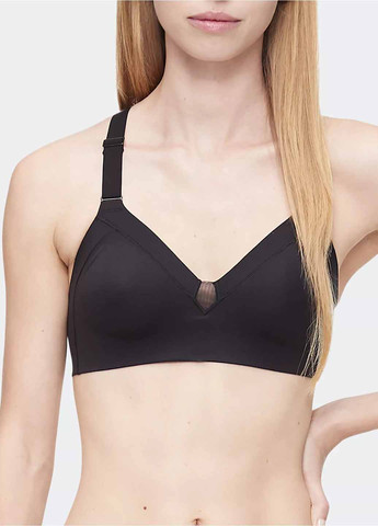 Черный демисезонный комплект (бюстгальтер, трусики) Calvin Klein