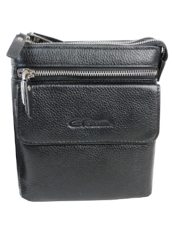 Мужская кожаная сумка 18,5х15,5х9 см Giorgio Ferretti (254595207)
