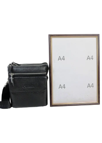 Мужская кожаная сумка 18,5х15,5х9 см Giorgio Ferretti (254595207)
