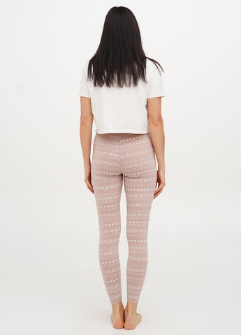 Бежевые демисезонные леггинсы H&M