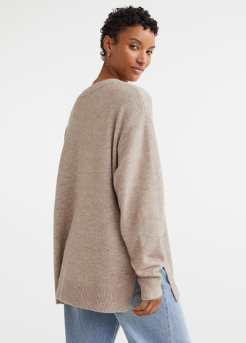 Бежевий демісезонний джемпер пуловер H&M