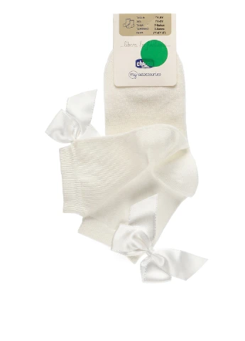 Белые носки Chicco однотонные (316734944)