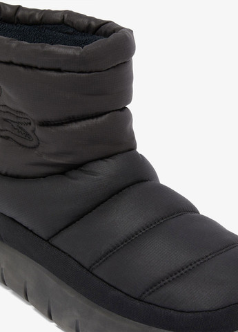 Черные осенние ботинки Lacoste