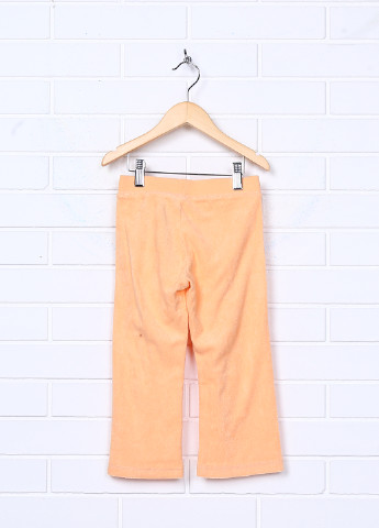 Персиковые кэжуал демисезонные со средней талией брюки Juicy Couture