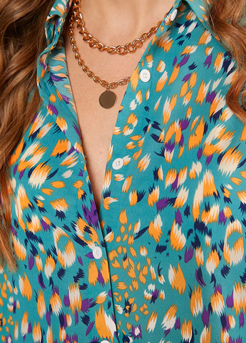 Комбинированная блуза SHEIN