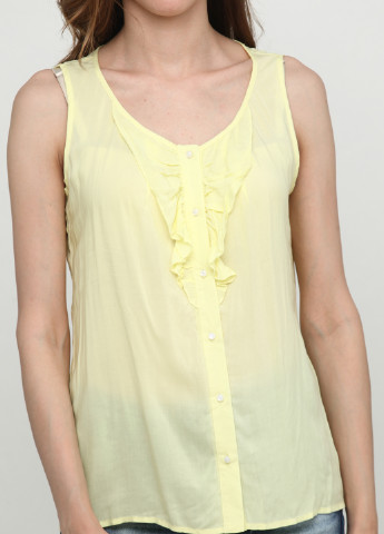 Желтая летняя блуза Finn Flare