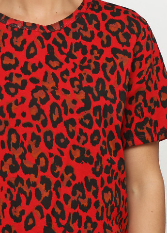 Червона літня футболка Zara