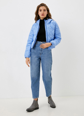 Голубая демисезонная куртка No Brand