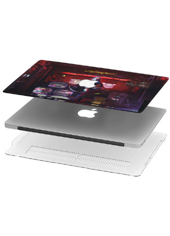 Чехол пластиковый для Apple MacBook Pro Retina 15 A1398 Киберпанк 2077 (Cyberpunk 2077) (6353-2174) MobiPrint (218988102)