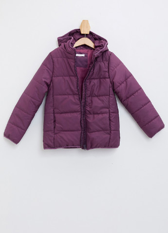 Фиолетовая демисезонная куртка DeFacto
