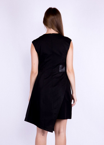 Чорна кежуал сукня Time of Style однотонна