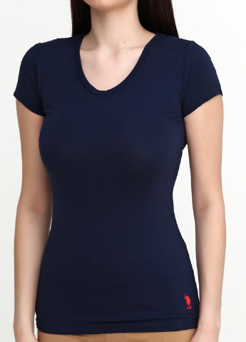 Темно-синя всесезон футболка з коротким рукавом U.S. Polo Assn.