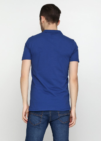 Темно-синяя футболка-поло для мужчин West Wint с логотипом