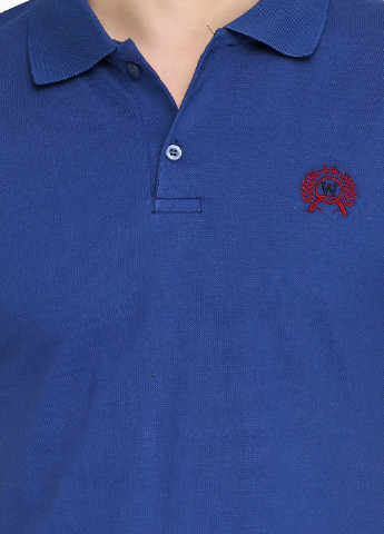 Темно-синяя футболка-поло для мужчин West Wint с логотипом
