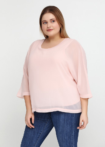Светло-розовая демисезонная блуза Soyaconcept