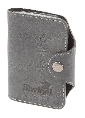 Мужской кожаный кошелек 9,5х13,5 см Shvigel (229460124)