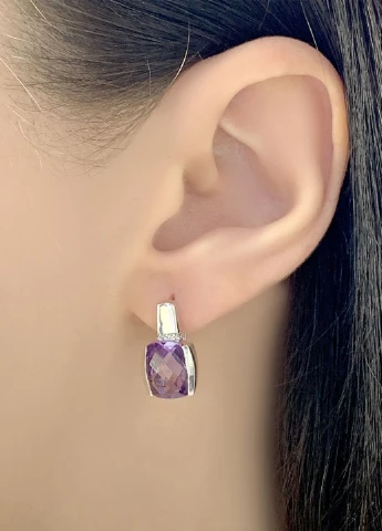 Серьги Silver Flame (152533291)