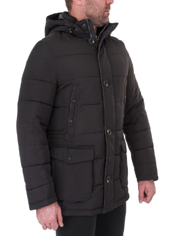 Черная зимняя куртка Milestone