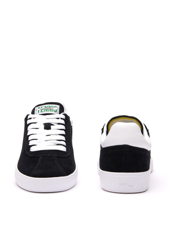 Черные кеды Lacoste