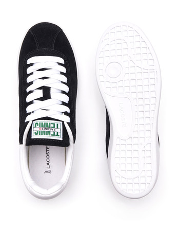 Черные кеды Lacoste