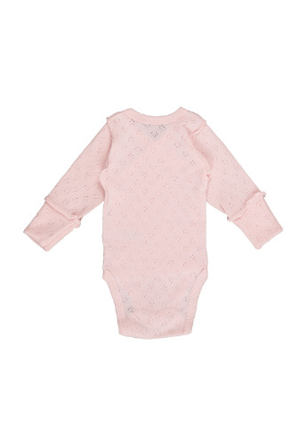 Боді для новонароджених довгий рукав Фламинго Текстиль малюнок рожевий домашній бавовна